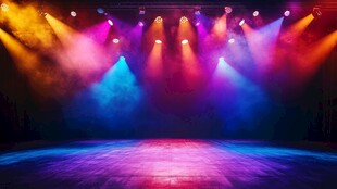 炫彩舞台灯光效果展示