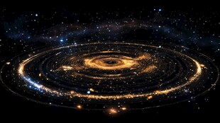 璀璨螺旋星系 宇宙奇观