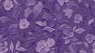 紫色花卉纹理图案背景