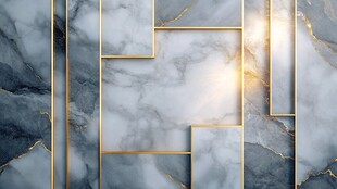 大理石金框背景墙纹理