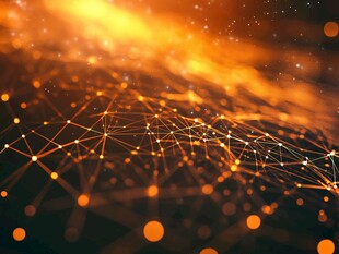 金色科技网络背景画面