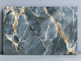 深灰金纹大理石纹理展示