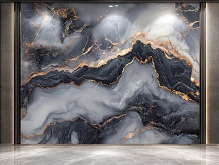 奢华大理石纹理背景墙