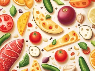 多彩食材大集合