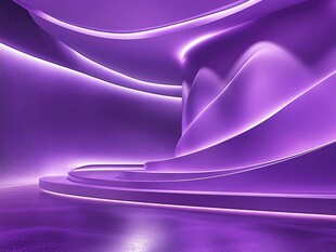 梦幻紫色科技感空间背景