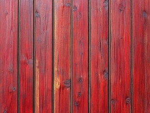 红色实木纹理木板背景