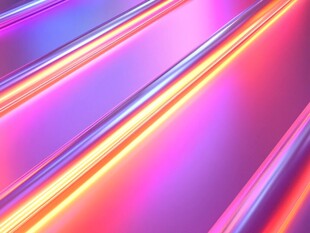炫彩流光渐变线条背景图
