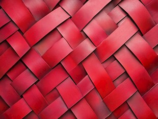 红色编织纹理背景图案