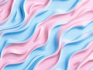 梦幻粉蓝渐变流体纹理