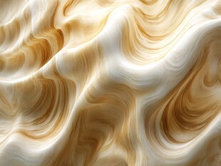 米黄色流动纹理抽象背景