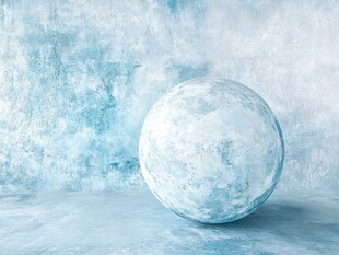 冰蓝星球 梦幻质感背景