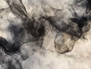飘逸黑烟艺术纹理背景图