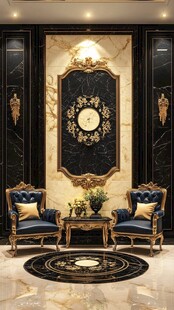 奢华欧式客厅装饰设计
