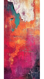 抽象多彩艺术纹理画作