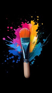 多彩画笔绽放艺术魅力