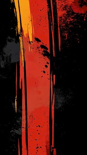 抽象炫彩笔触背景图