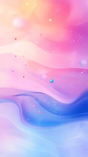 梦幻渐变流体背景图