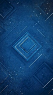 蓝色几何线条科技风背景