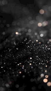 梦幻黑色背景闪烁金粉
