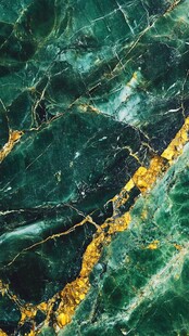 翠绿大理石纹理 金脉点缀