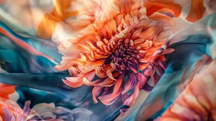 梦幻绚丽菊花艺术影像