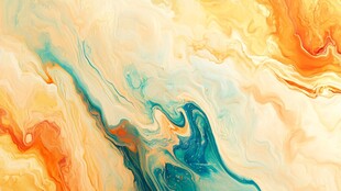 流动色彩抽象艺术背景图