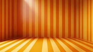 橙黄条纹室内光影背景