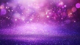 梦幻紫色星光背景特效
