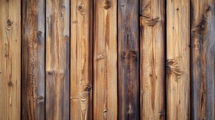 复古木质纹理墙面特写