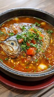 番茄炖鲜鱼 美味诱人