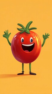 欢乐番茄卡通形象