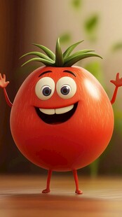 欢乐番茄卡通形象