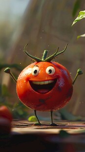 欢乐番茄卡通形象超萌