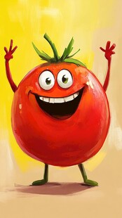 欢乐番茄卡通形象
