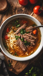 香浓牛肉汤面 美味诱人