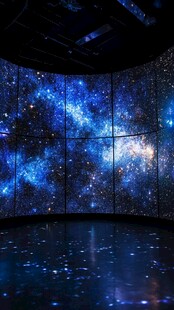 梦幻星空数字投影展示空间