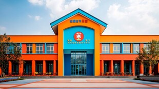 多彩幼儿园外观风采