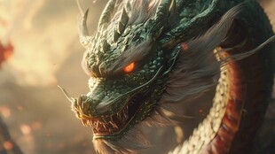 威严东方龙 尽显霸气风采