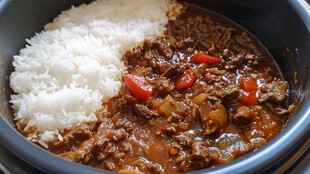 牛肉盖饭 美味诱人