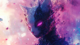 机械幻猫 梦幻宇宙中的身影