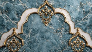 欧式奢华大理石雕花装饰