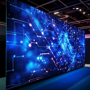 科技感十足的炫酷电子屏幕