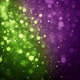 梦幻绿紫渐变光斑背景图