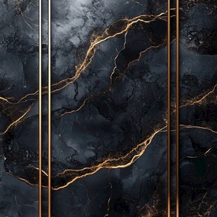 黑金大理石纹理装饰背景图