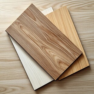 三款木纹板材展示
