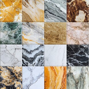 多样大理石纹理精美展示