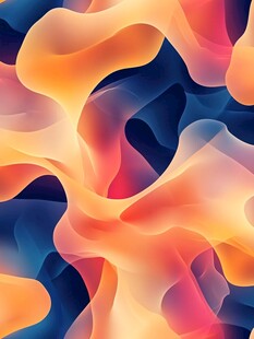 绚丽动感流体抽象艺术图案