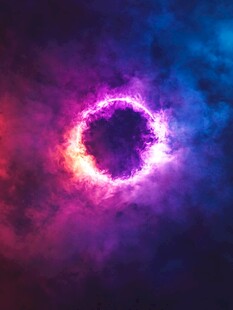 梦幻炫彩宇宙能量光环