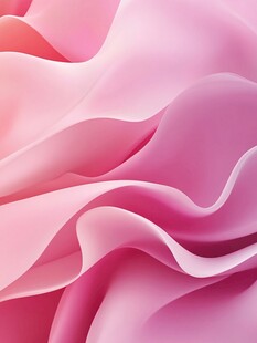 梦幻粉色渐变流动波浪纹理