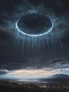 神秘环形星雨降临大地